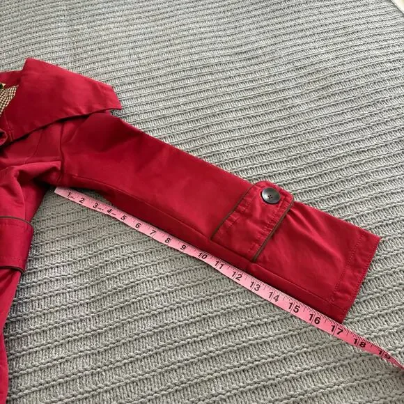 Soia & Kyo Trench Coat Women’s Size Small Winter Fall City Career Office Read - Picture 6 of 13